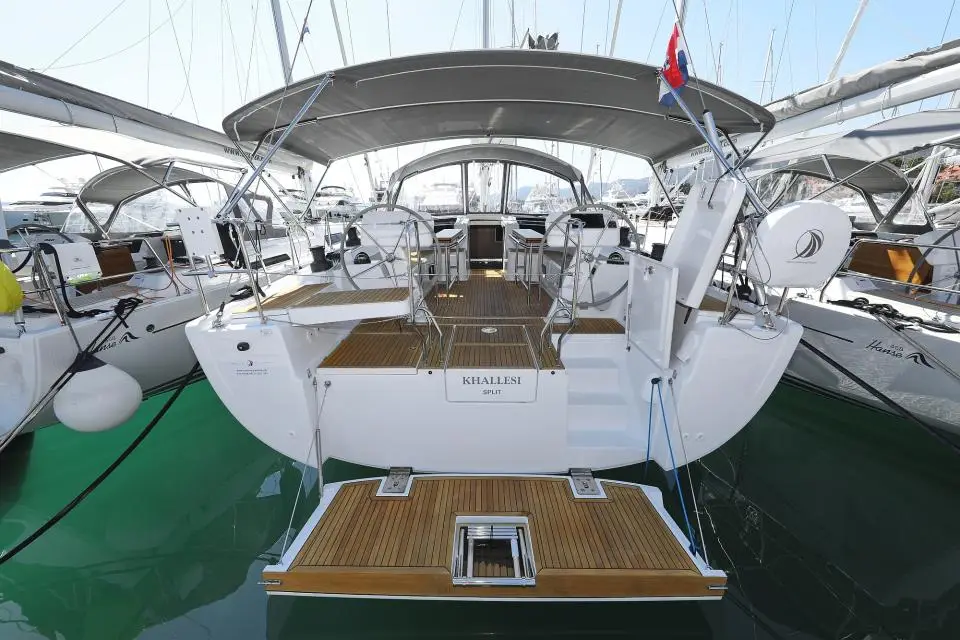 Hanse 508 Khaleesi in Marina Kastela