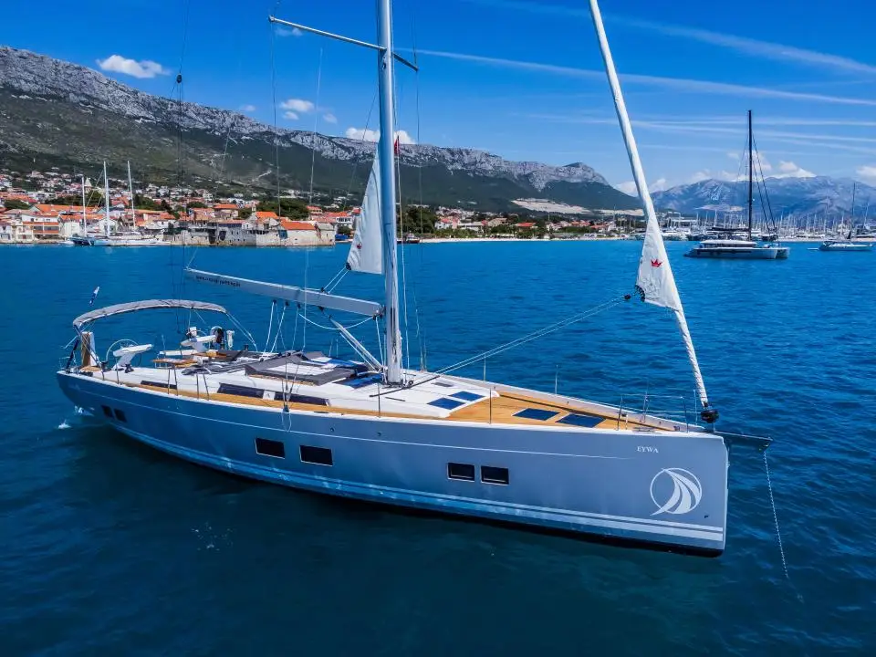 Hanse 588 Eywa in Marina Kastela