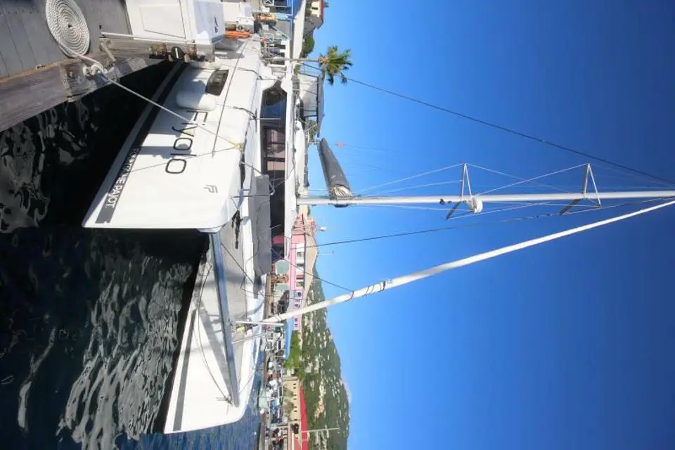 Fountaine Pajot Elba 45 Fiyolo in St. Thomas, Frenchtown Marina