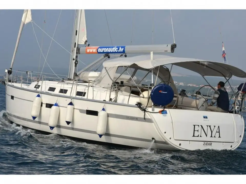 Bavaria Cruiser 45 Enya in Marina Kornati, Biograd