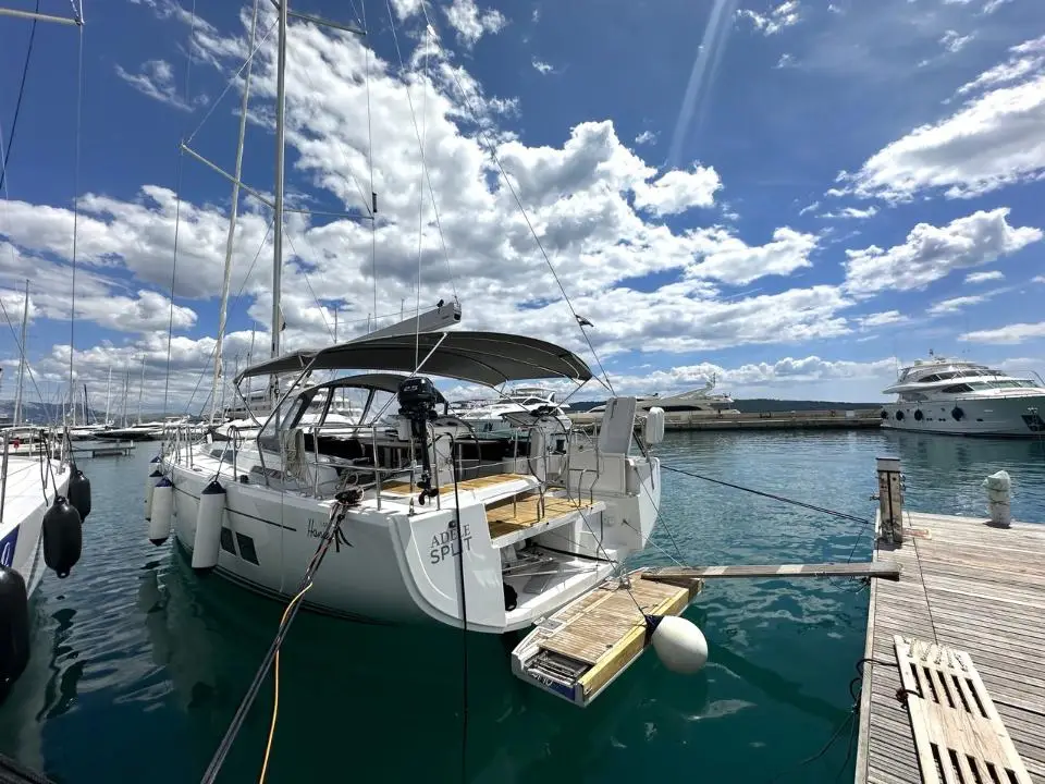 Hanse 548 Adele in Trogir, Yachtclub Seget (Marina Baotić)