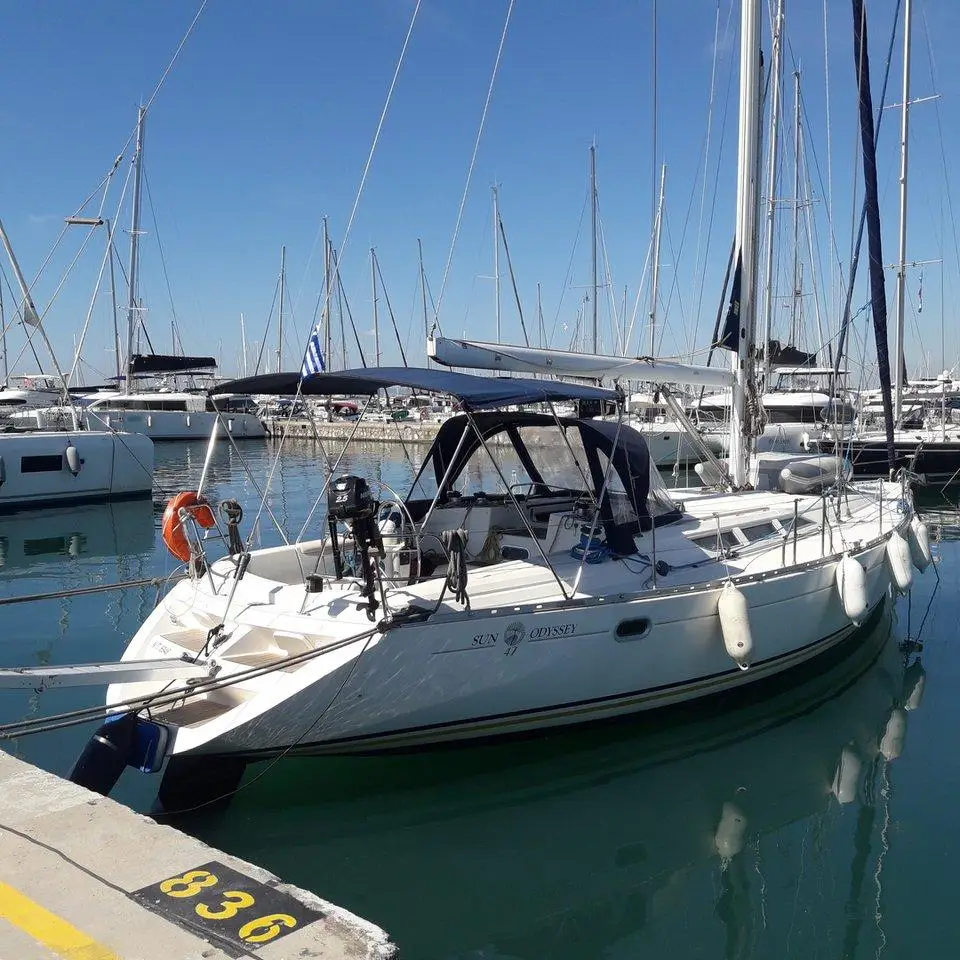 Sun Odyssey 47 Sweet Sue II in Athens, Alimos marina