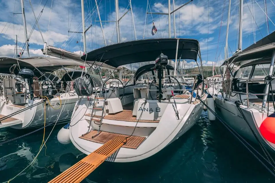 Sun Odyssey 49i Ana B. in Trogir, Yachtclub Seget (Marina Baotić)
