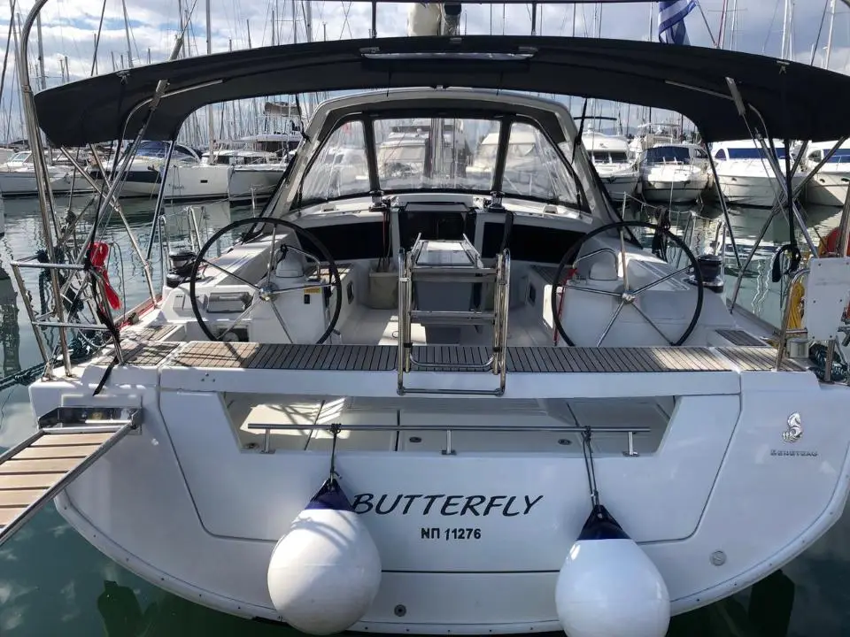 Oceanis 48 Butterfly in Corfu, Gouvia Marina