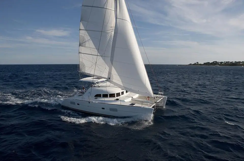 Lagoon 380 S2 blue elli in Corfu, Gouvia Marina
