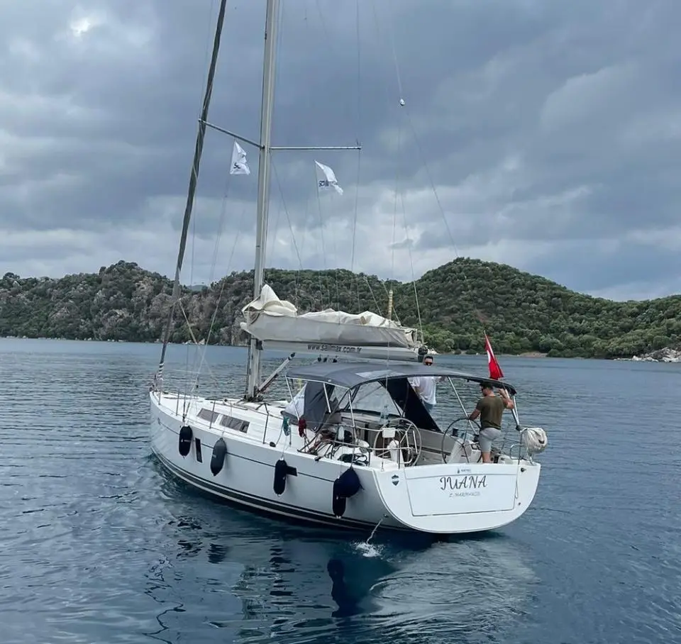 Hanse 445 Juana in Marmaris Adakoy Marina