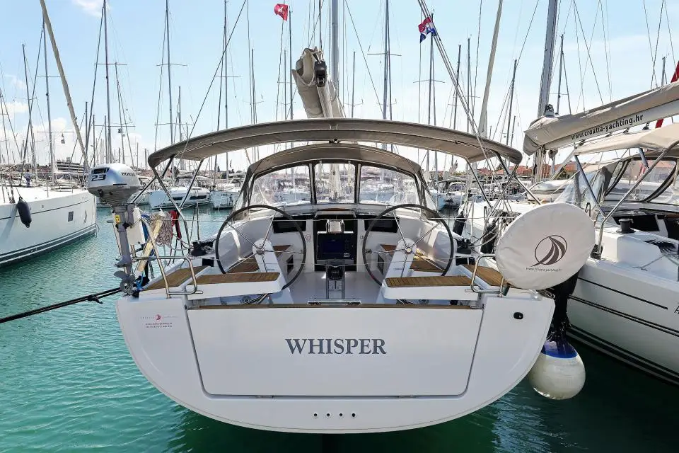 Hanse 388 Whisper in Marina Kornati, Biograd