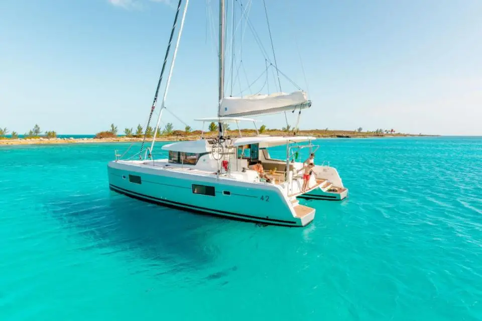 Lagoon 42 Petit Terre in Guadeloupe, La Marina Bas du Fort
