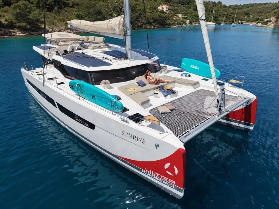 Fountaine Pajot Aura 51 Sunrise in Trogir, Yachtclub Seget (Marina Baotić)
