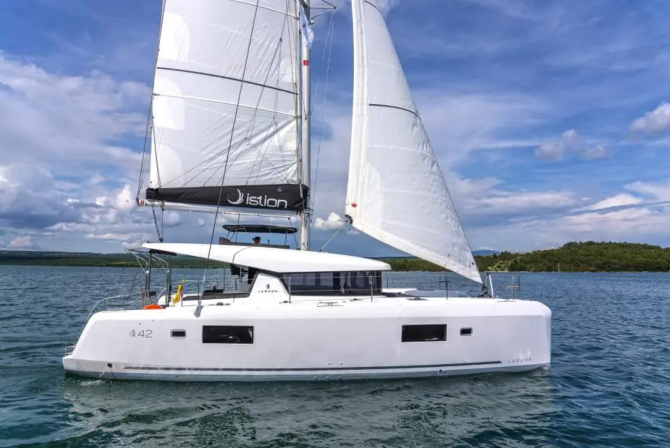 Lagoon 42 First Adventure in ACI Marina Skradin