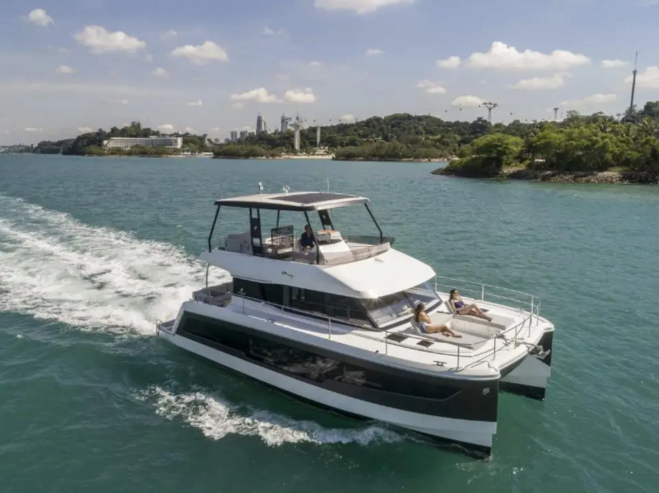 Fountaine Pajot MY5 Stephana in Bahamas, Abacos, Boat Harbour Marina