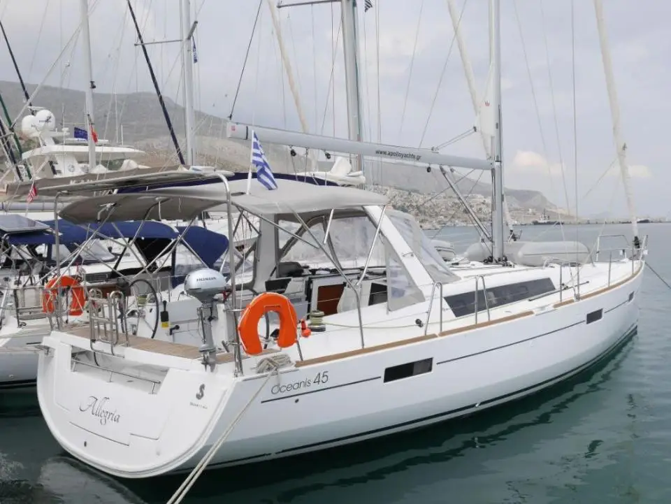 Oceanis 45 Allegria in Lefkas, D-Marin