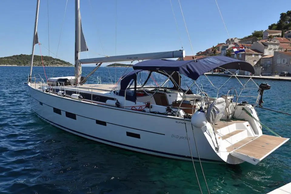 D&D Kufner 50 Rosso in Trogir, Yachtclub Seget (Marina Baotić)