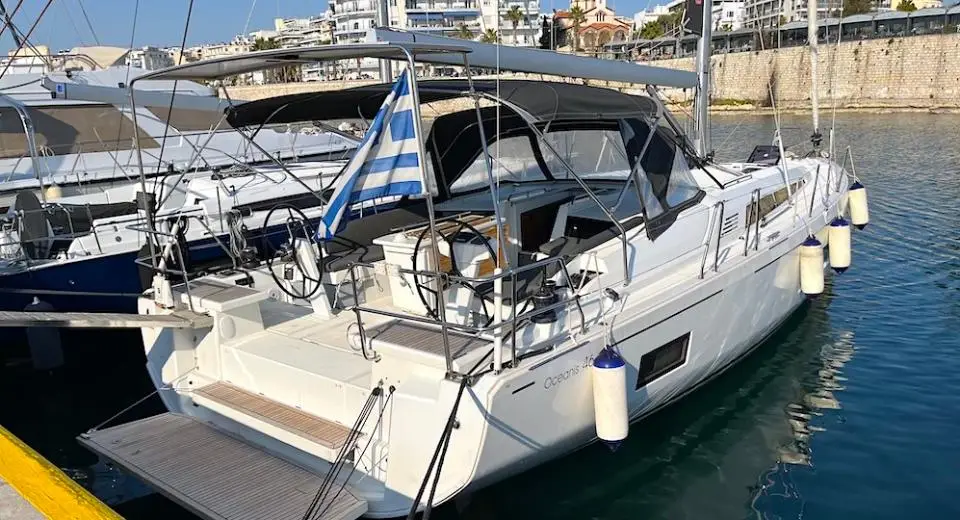 Oceanis 46.1 Marilyn in Athens, Alimos marina