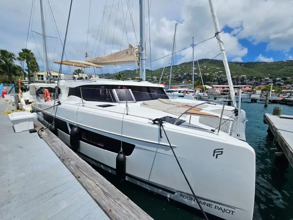 Fountaine Pajot FP 41 Maesto 3 Zefiro in St. Thomas, Frenchtown Marina