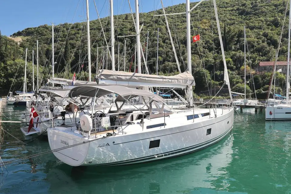 Hanse 458 Janka in Dubrovnik, Komolac, ACI Marina Dubrovnik