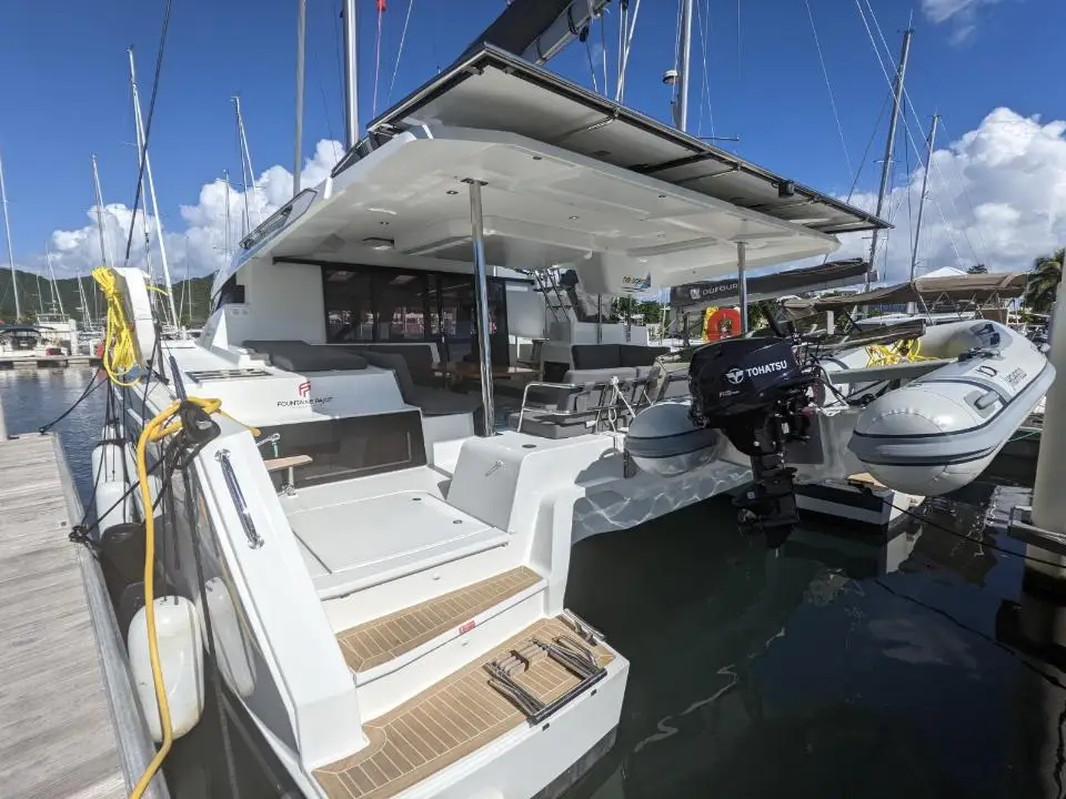 Fountaine Pajot Elba 45 No Agenda in Bahamas, Abacos, Boat Harbour Marina
