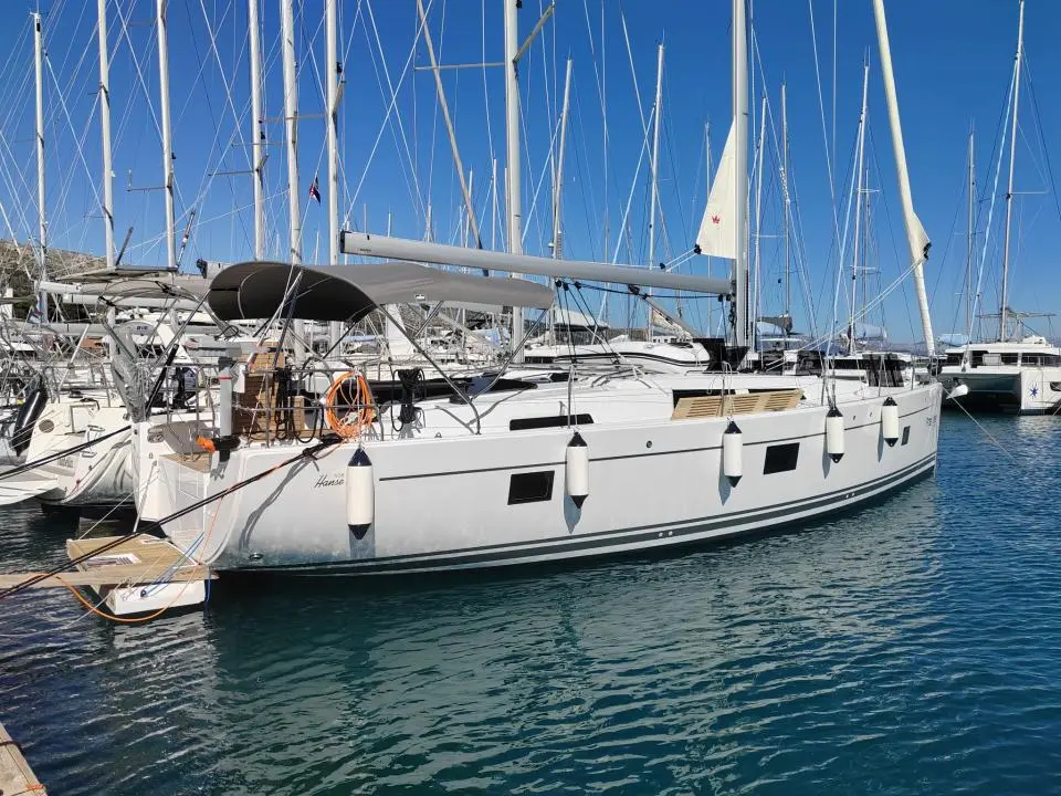 Hanse 508 Frizzante in Trogir, Yachtclub Seget (Marina Baotić)