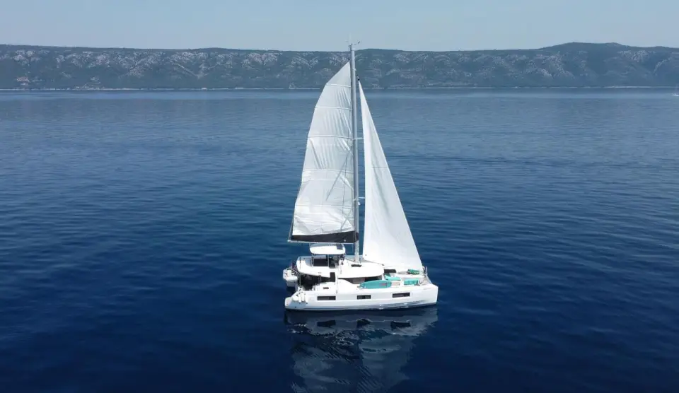 Lagoon 46 Cortes in Marina Frapa, Rogoznica