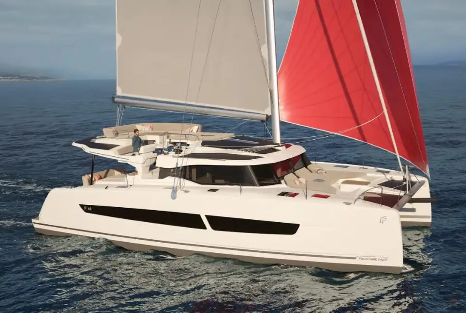 Fountaine Pajot FP 48 Quintet 5 Long Layover in St. Thomas, Frenchtown Marina