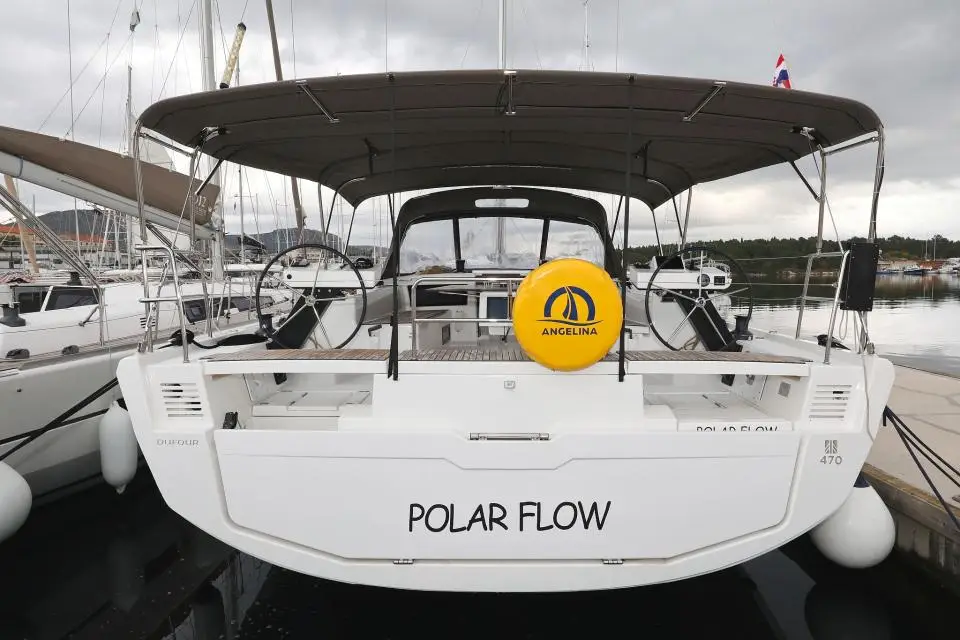 Dufour 470 Polar Flow in Marina Kremik, Primosten