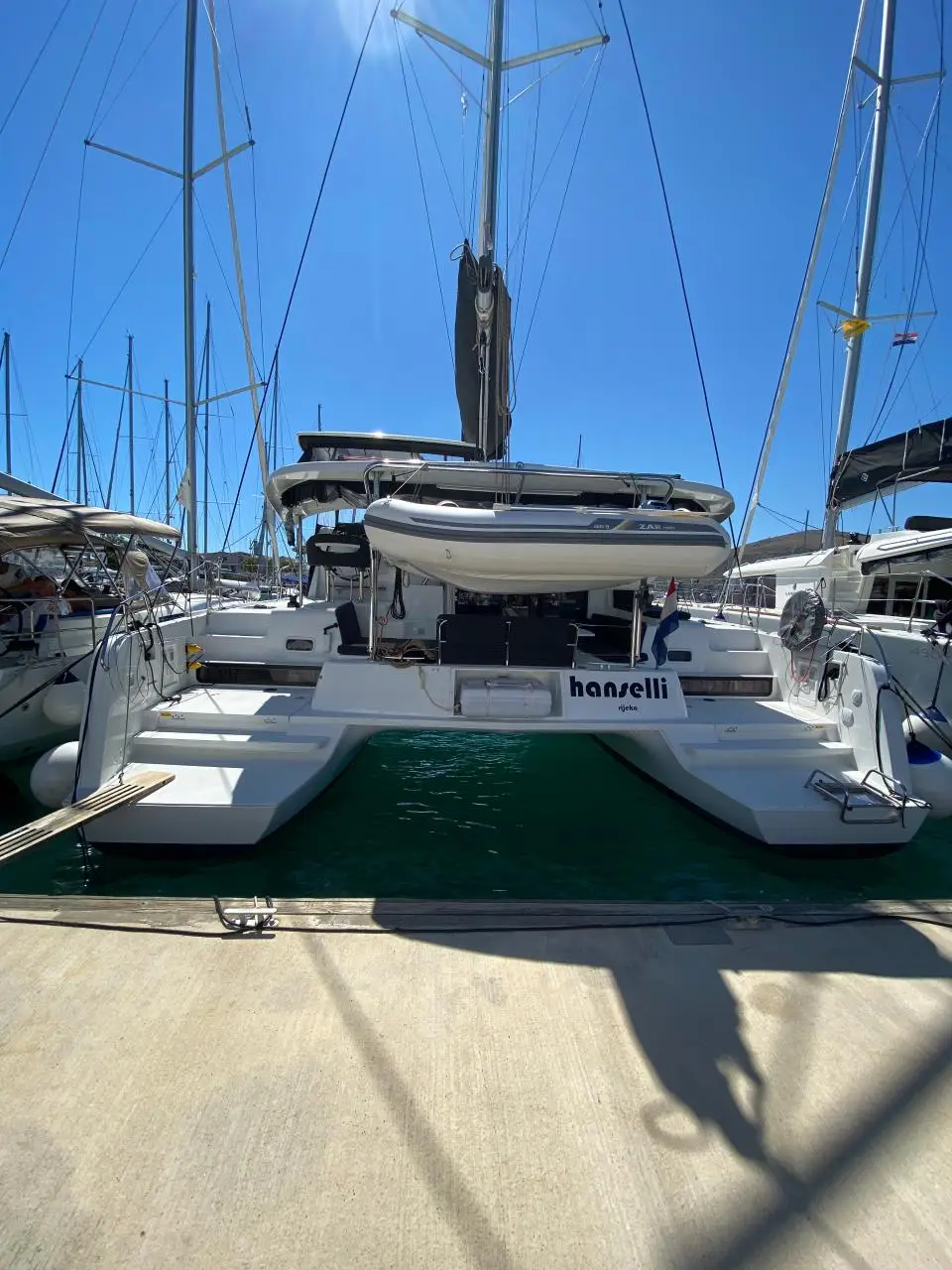 Lagoon 42 Hanselli in ACI Marina Trogir