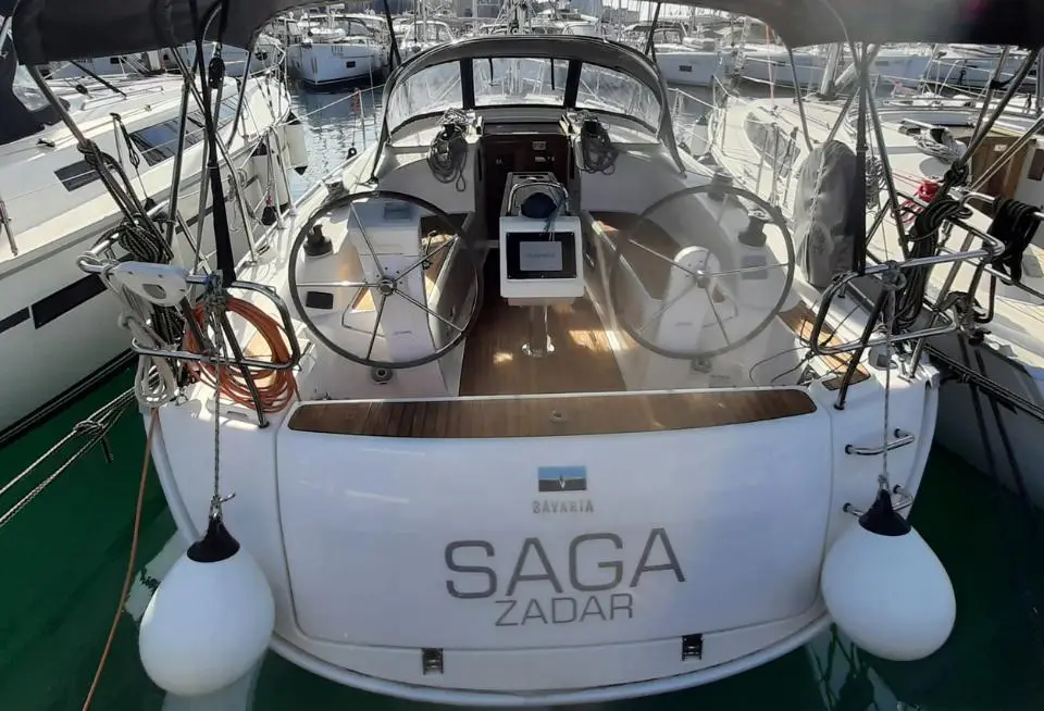 Bavaria Cruiser 34 Saga in Marina Zadar (ex. Tankerkomerc)