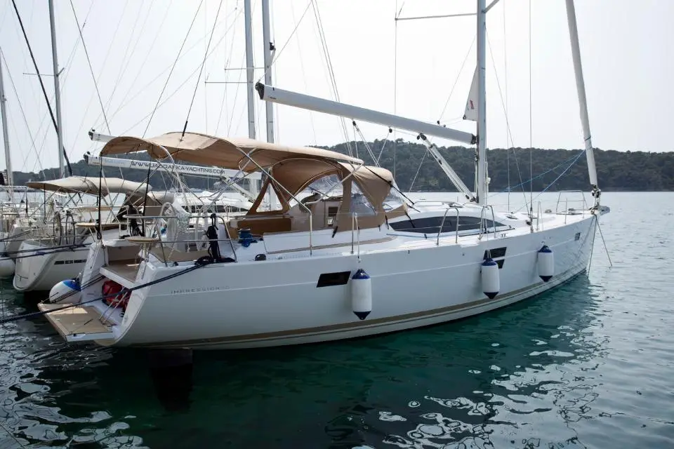 Elan Impression 50 Vuschi in Marina Punat, Krk