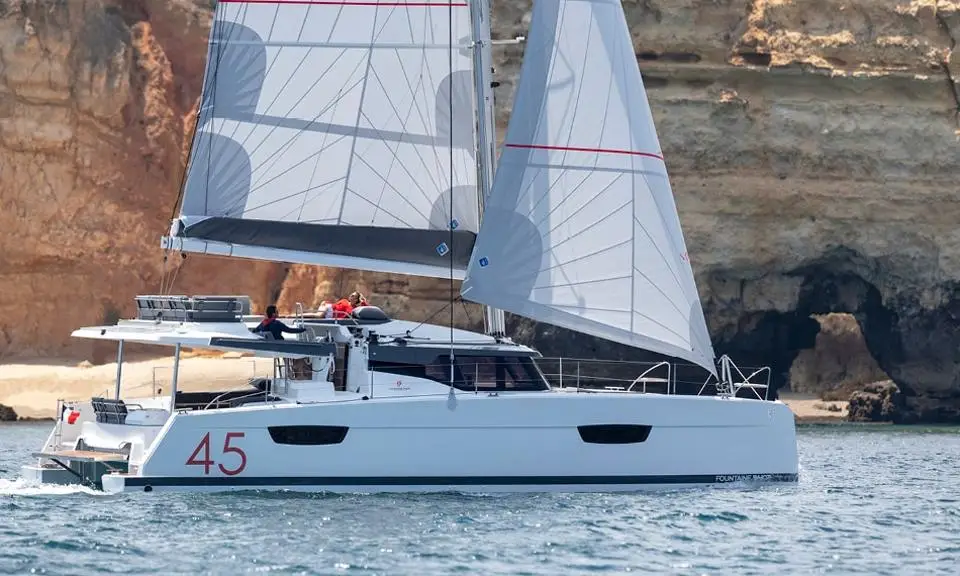 Fountaine Pajot Elba 45 Lucky Traveller in BVI, Tortola, Ritter House Marina
