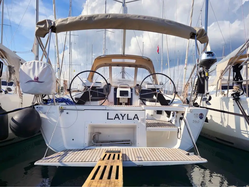Dufour 360 GL Layla in Marina Frapa, Rogoznica