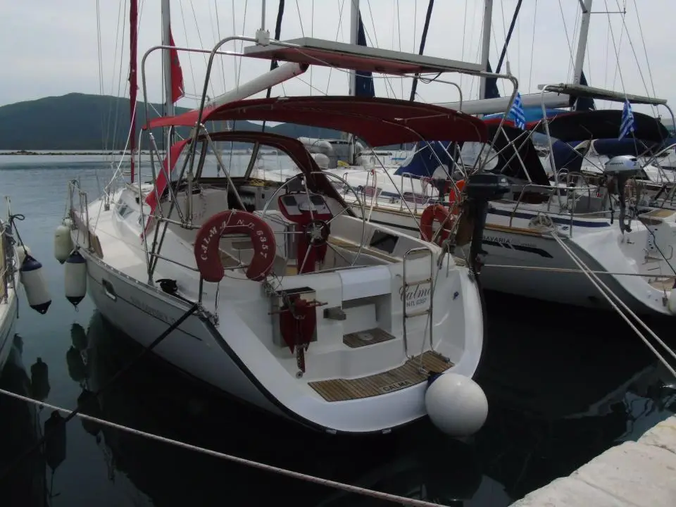 Sun Odyssey 37.1 Calma in Lefkas main port