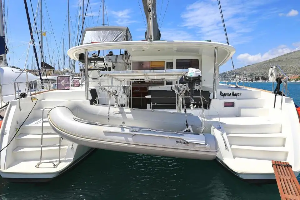 Lagoon 400 Pagomo nayan in ACI Marina Trogir
