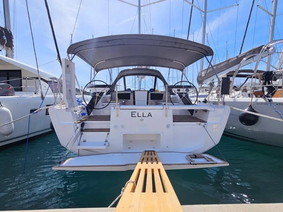 Dufour 41 Ella in Marina Frapa, Rogoznica