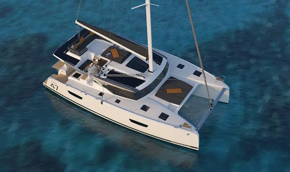 Fountaine Pajot Tanna 47 Cattitude in Bahamas, Abacos, Boat Harbour Marina
