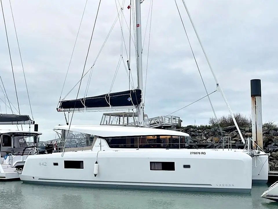 Lagoon 42 OW Sailing Breeze in Marina Frapa, Rogoznica