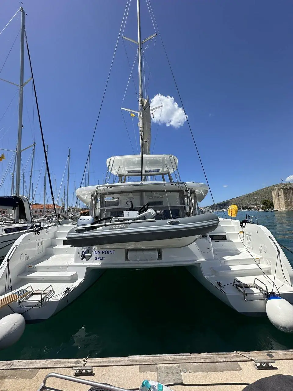 Lagoon 46 Destiny Point in ACI Marina Trogir