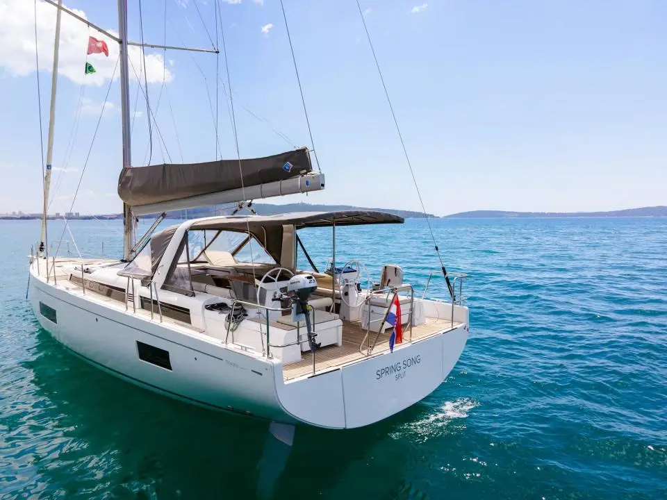 Oceanis 54 Spring Song in Marina Kastela