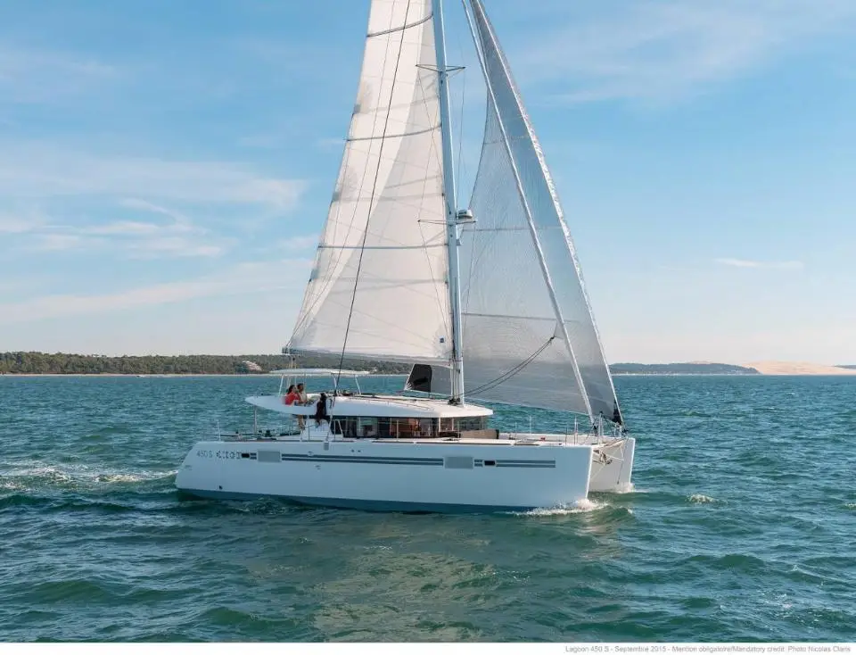 Lagoon 450 S Arome in Seychelles, Mahe, Eden Island Marina