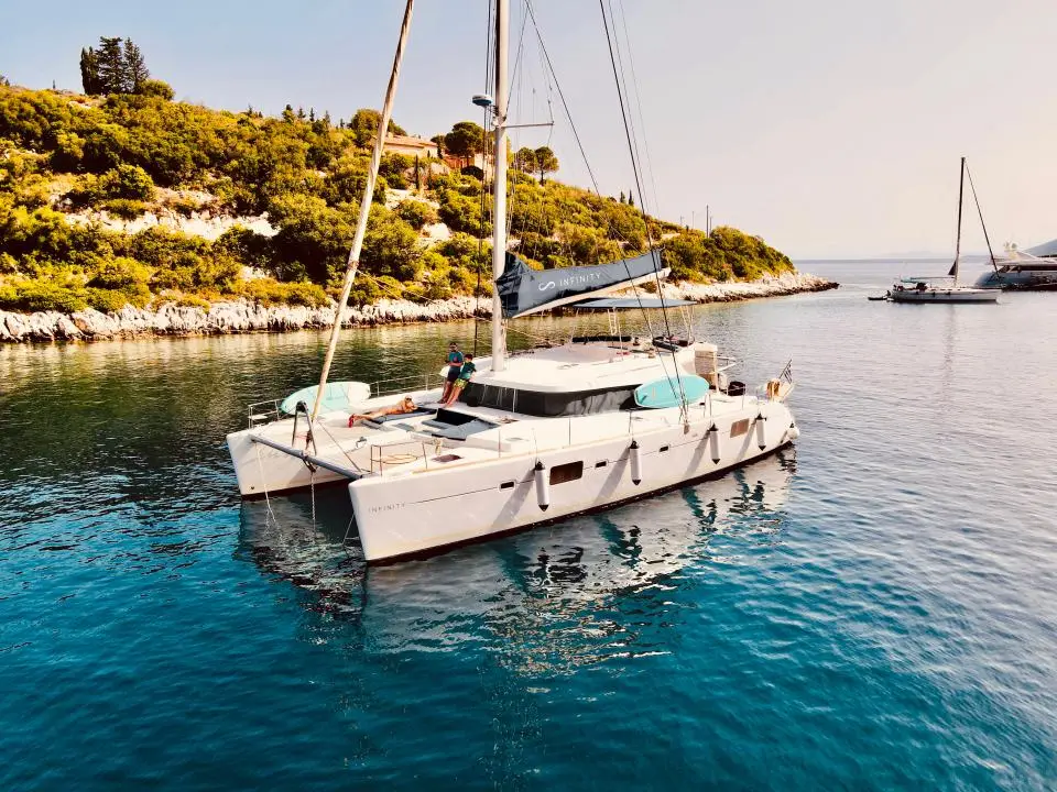 Lagoon 500 Infinity in Palairos