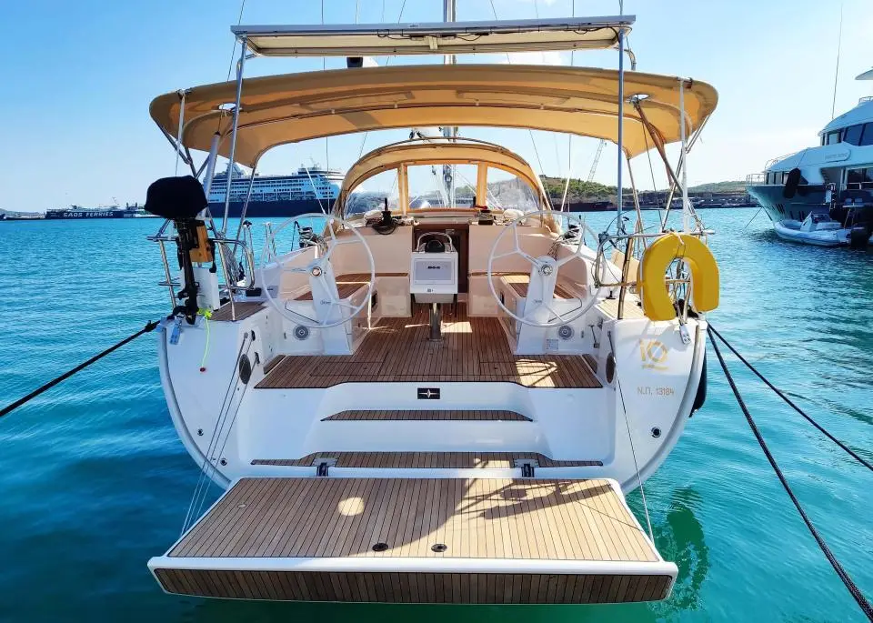 Bavaria Cruiser 46 Style Io in Lavrion, main port
