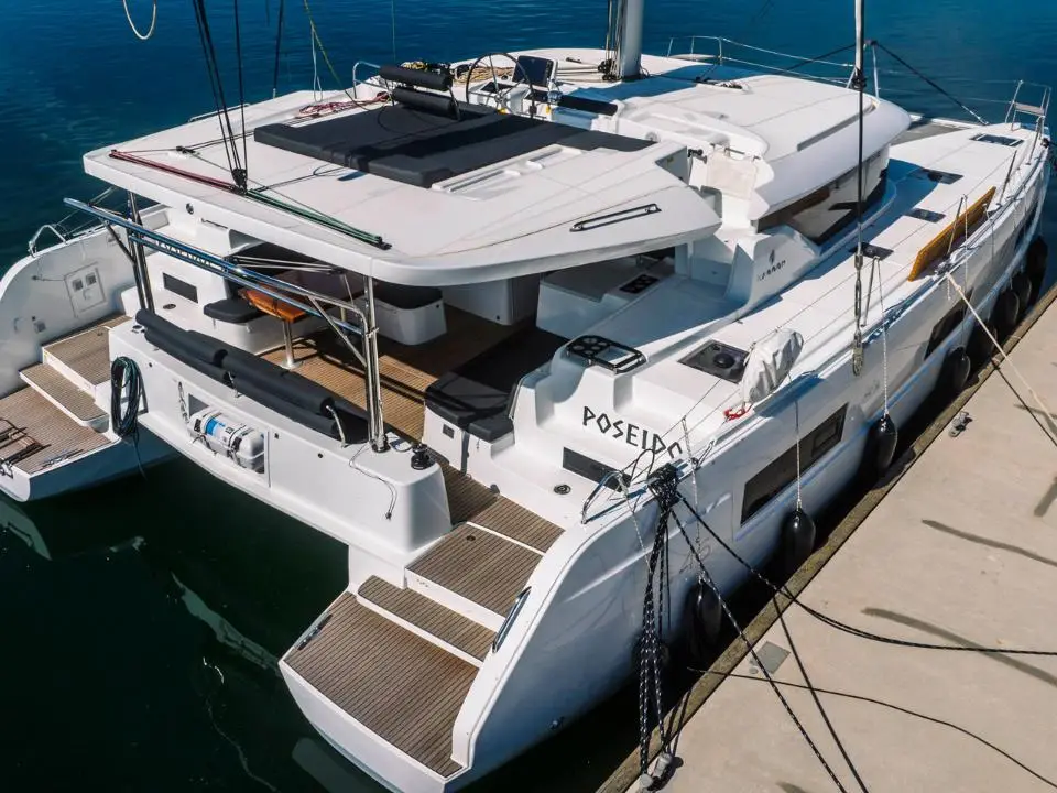 Lagoon 46 Poseidon in Marina Mandalina, Sibenik