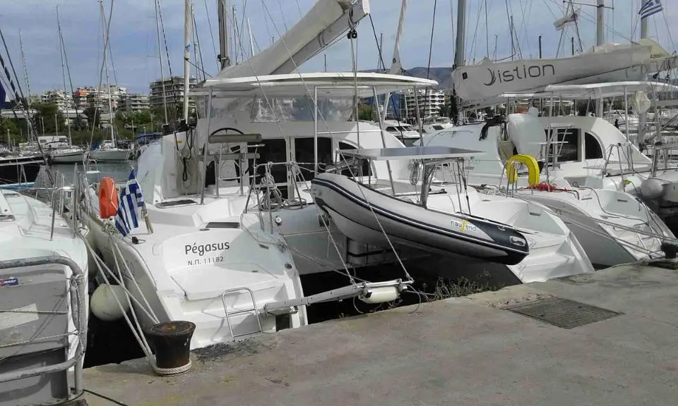 Lagoon 380 S2 Pegasus in Rhodes New Marina