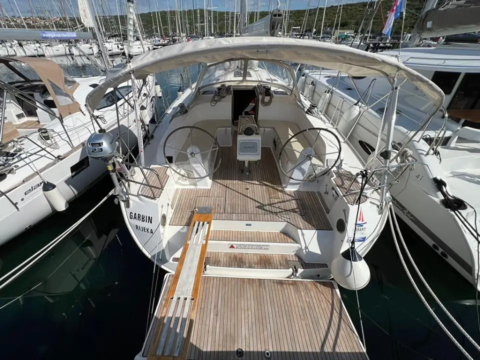 Bavaria Cruiser 46 Garbin in Marina Punat, Krk