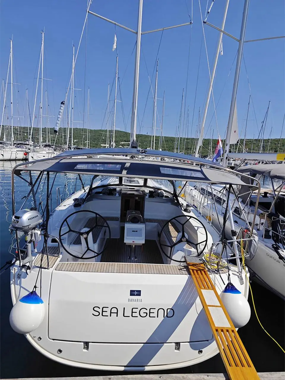 Bavaria Cruiser 46 Sea Legend in Marina Punat, Krk