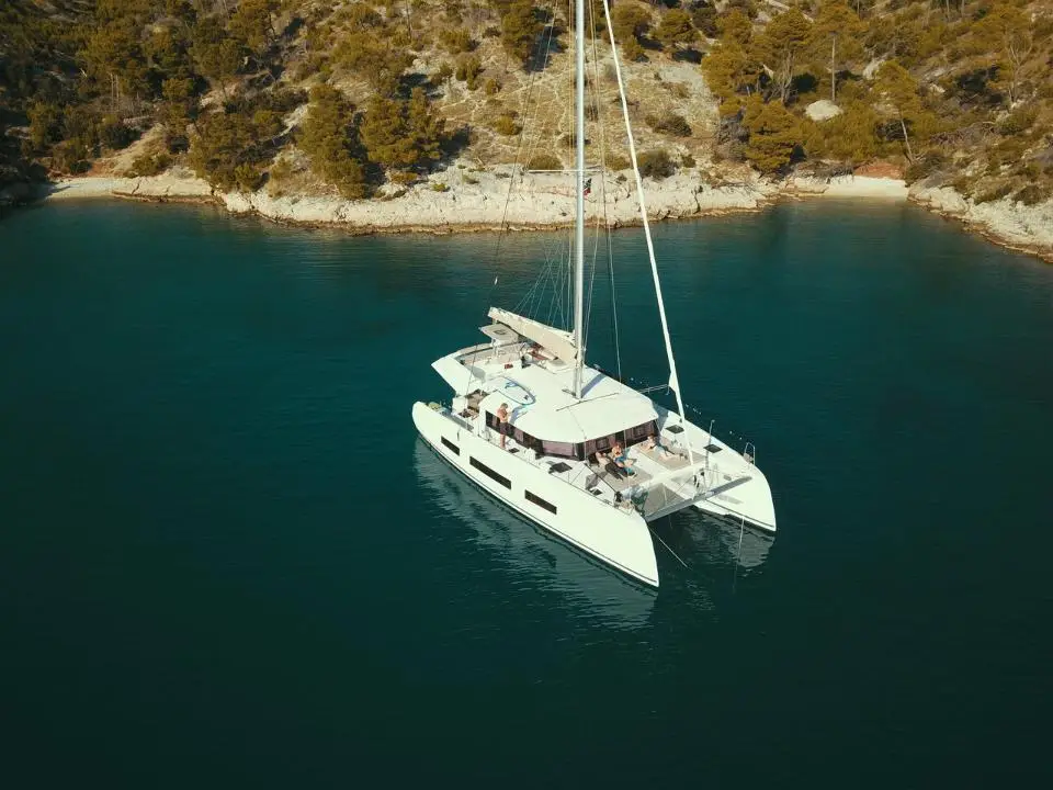 Dufour 48 Catamaran Seaven in Marina Kastela