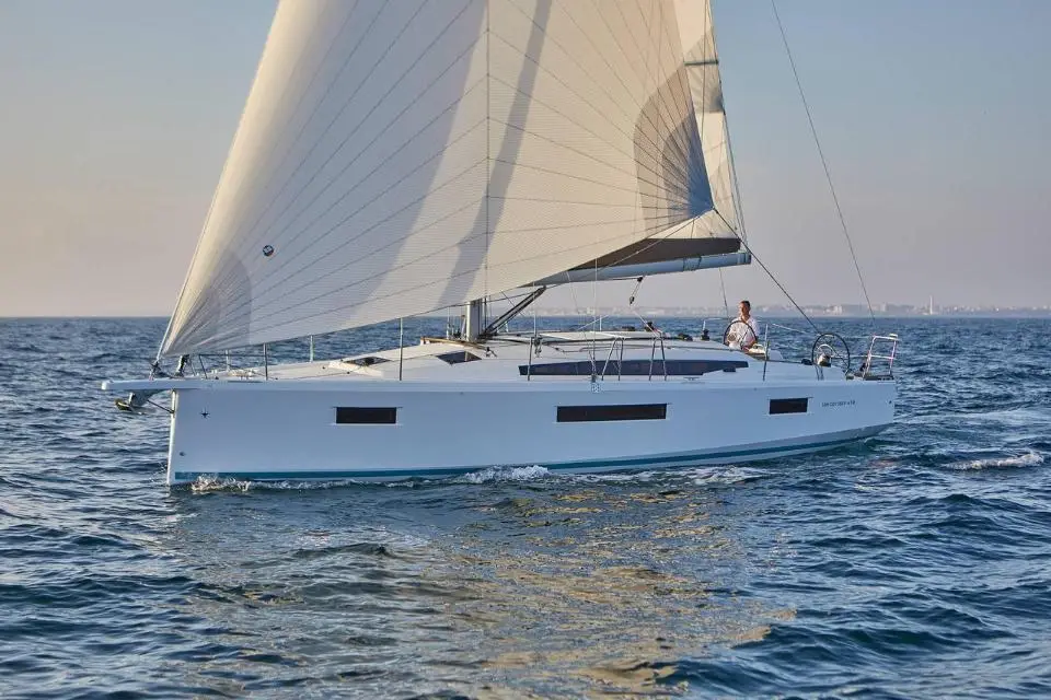 Sun Odyssey 410 Lucia in Pylos, Pylos Marina