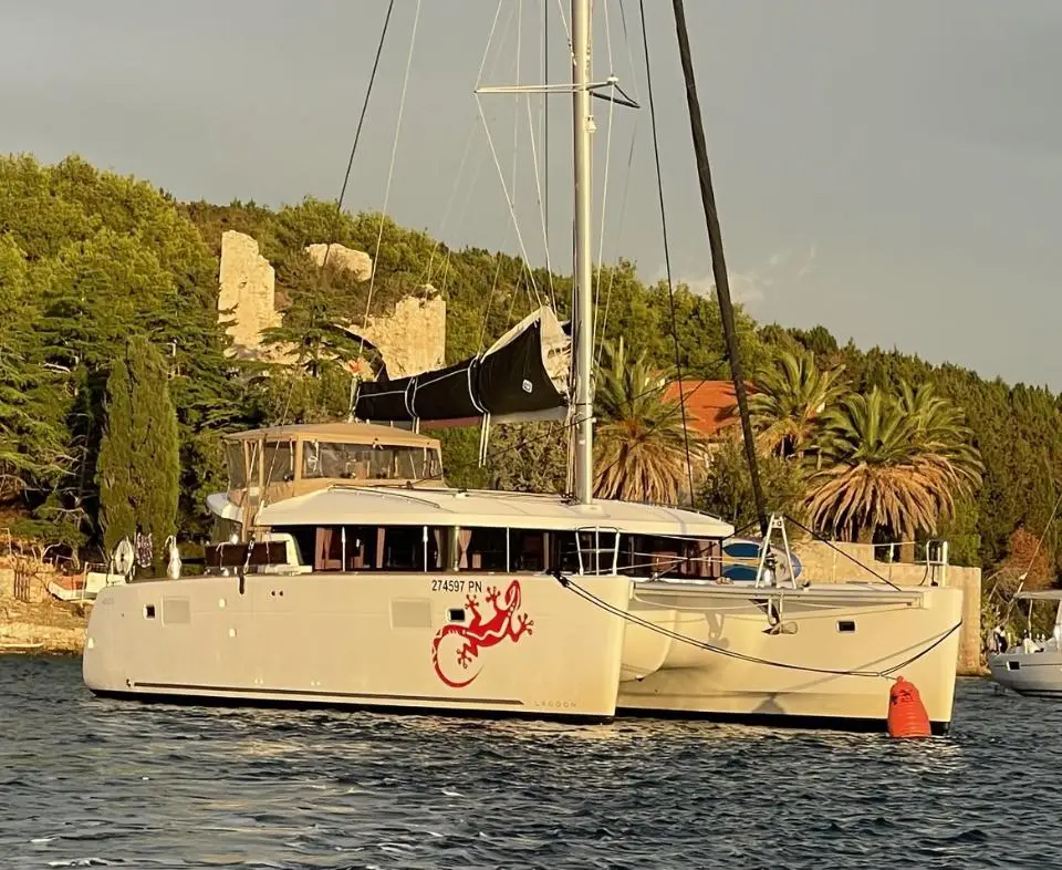 Lagoon 450 S Gecko in Marina Punat, Krk