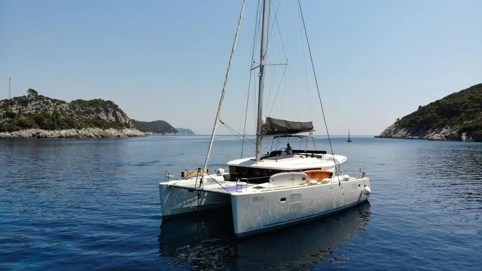 Lagoon 450 F Belo in Marina Kastela