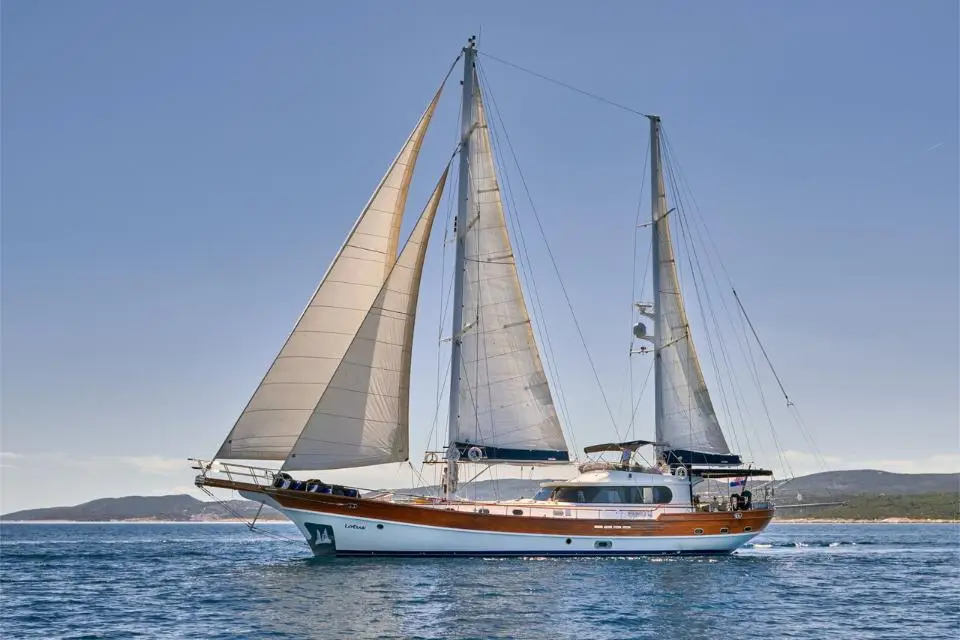 Gulet Lotus in Split Harbour