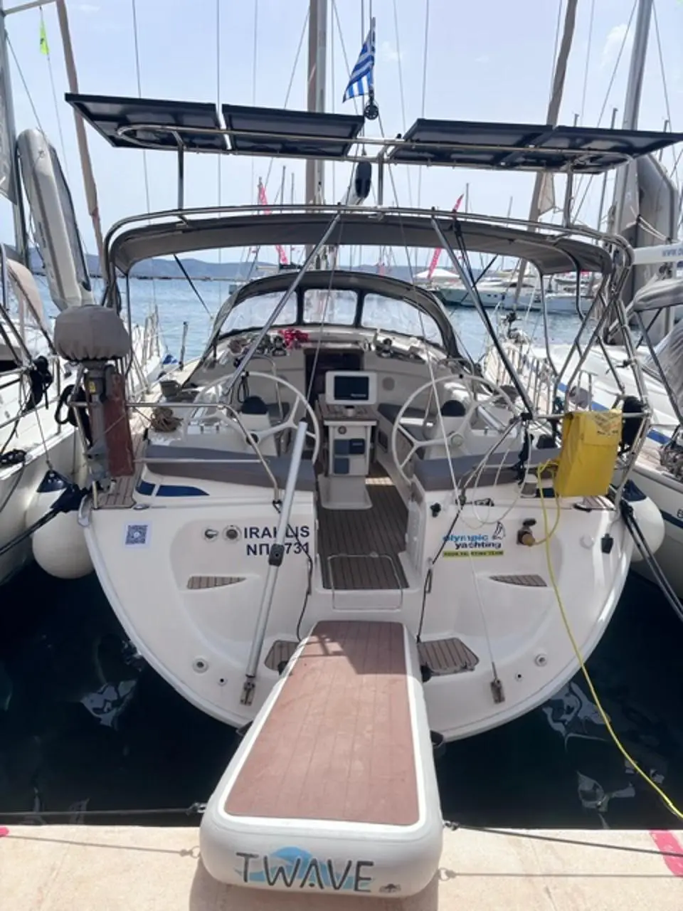 Bavaria 42 Cruiser Iraklis in Lavrion, main port